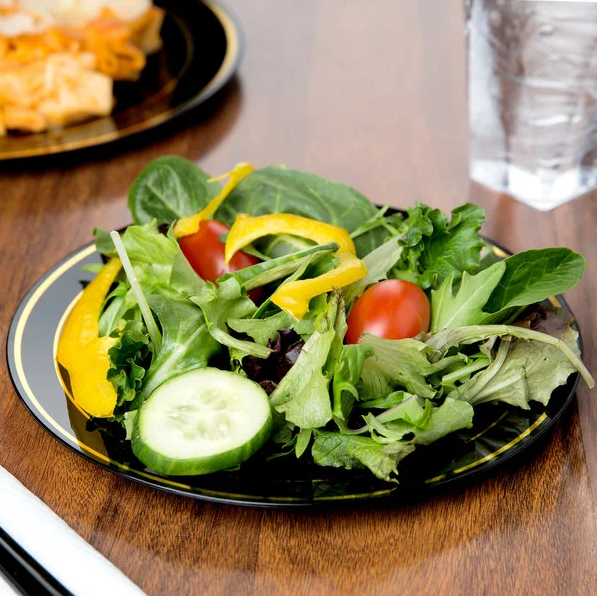 Majestic Noir Salad Plate