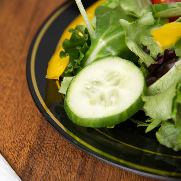 Majestic Noir Salad Plate