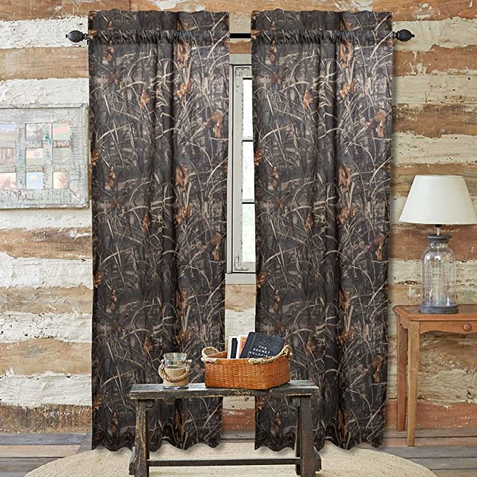 Rustic Rod Pocket Curtains