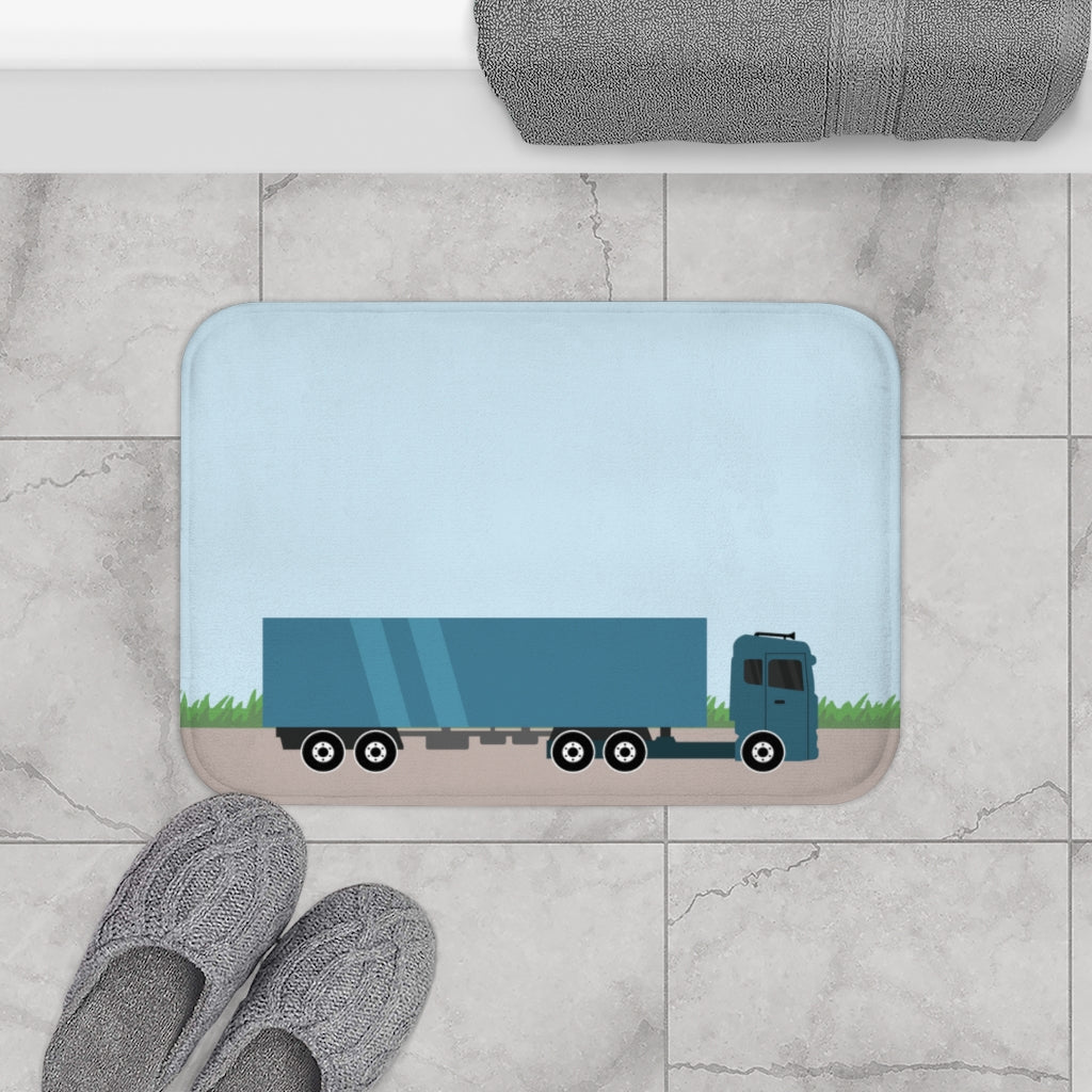 Bathroom Mat | Truck Theme