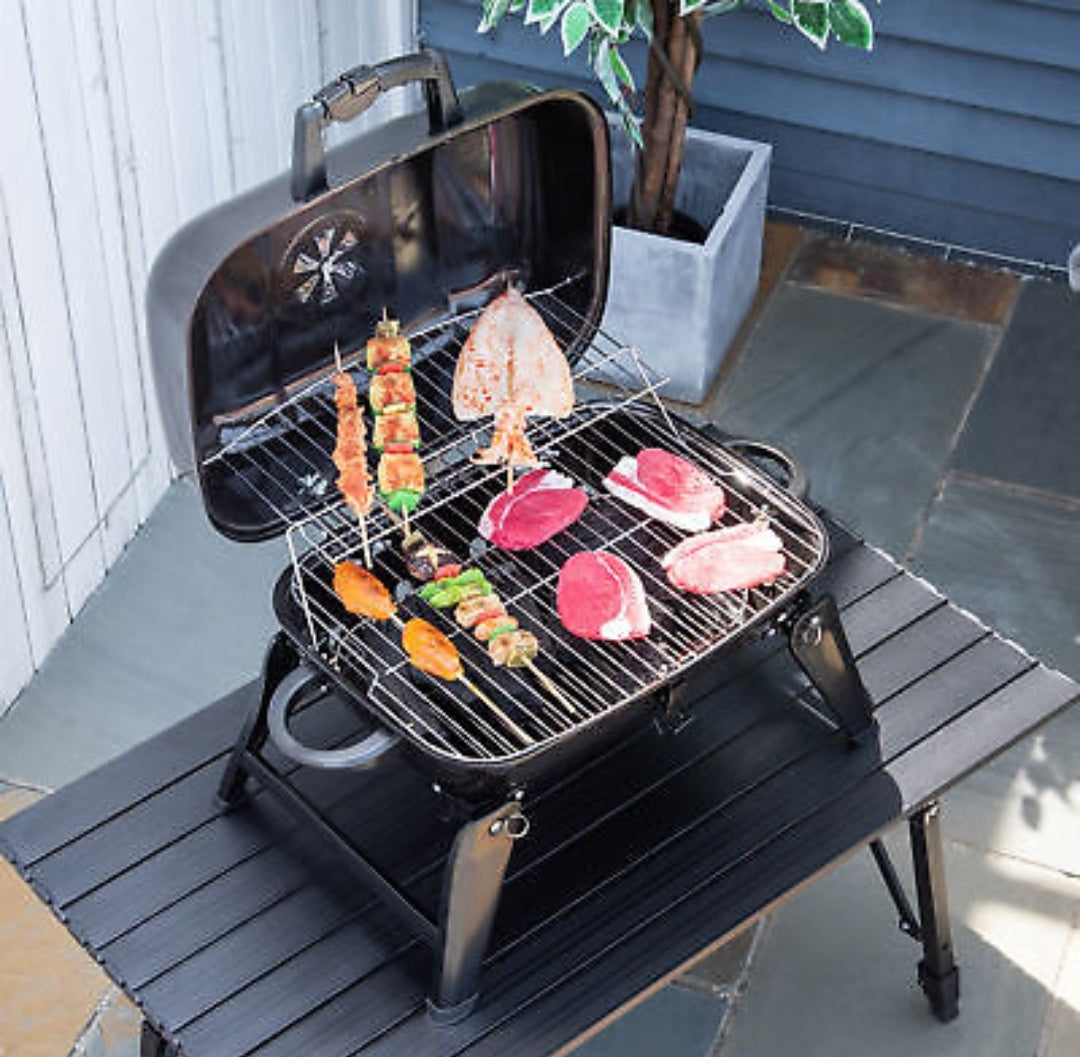 The Griller's Companion: Portable Tabletop Charcoal Grill