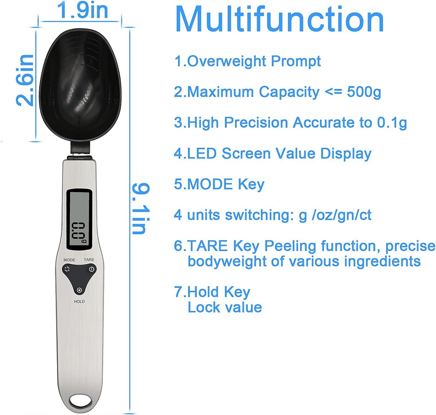 SmartSpoon - Digital Scale Spoon