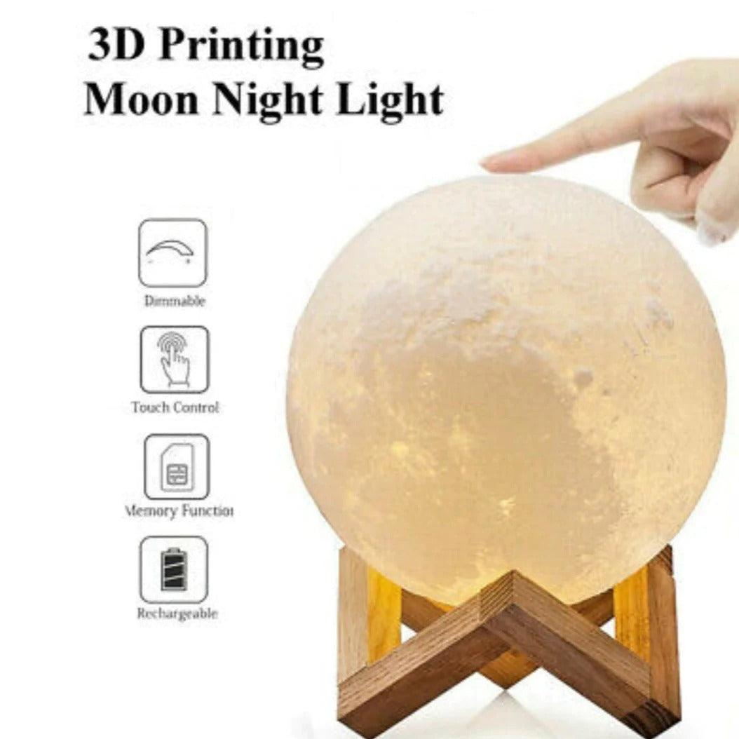 UniDecor Moon Lamp with stand