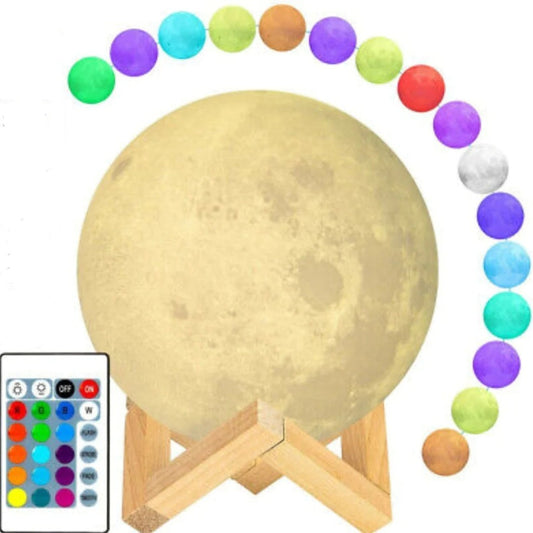 UniDecor Moon Lamp with stand