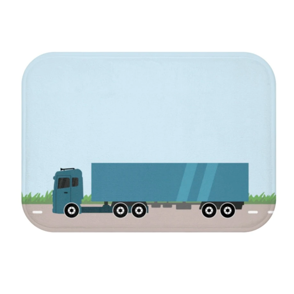 Bathroom Mat | Truck Theme