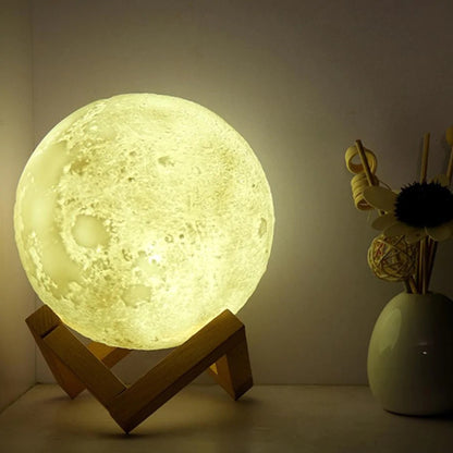 UniDecor Moon Lamp with stand