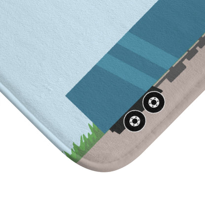 Bathroom Mat | Truck Theme