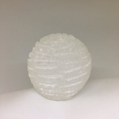 Relaxing Selenite Bubble LED Lamp