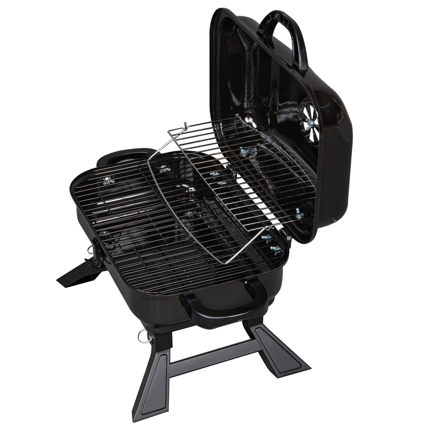 The Griller's Companion: Portable Tabletop Charcoal Grill